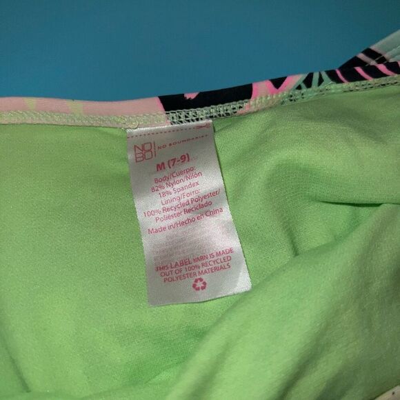 Floral high waisted bikini bottoms size M - Picture 3 of 3